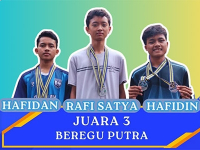 Juara 3 Beregu Putra Panahan POPDA Banyumas