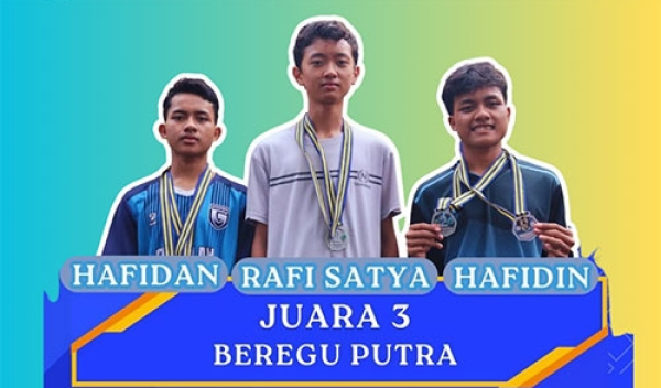 Juara 3 Beregu Putra Panahan POPDA Banyumas